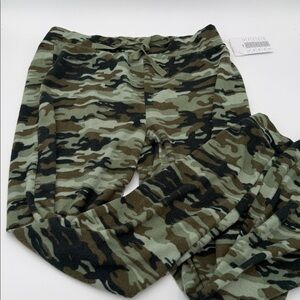 🔥3 For $12 Women’s Bobbie Brooks Camouflage Jogger Pants size:L